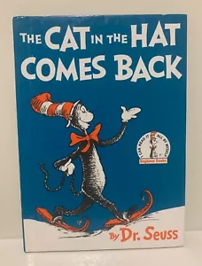 The Cat in the Hat Comes Back - 1958 - Dr Seuss - Hardcover - Good Condition - Picture 1 of 8