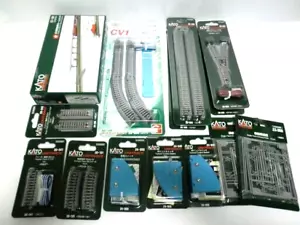 Kato N Unitrack Track 20-890 000 222 101 041 045 23-129 23-059 24-850 24-840 Set - Picture 1 of 5