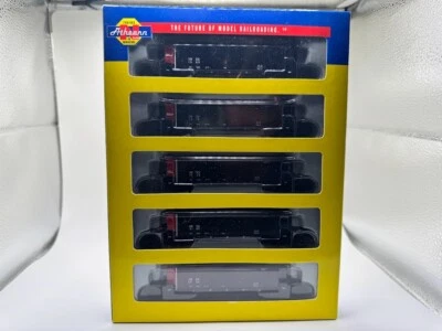 N Scale Athearn #10467 CWEX Commonwealth Edison BethGon Coalporter 5-Pack #2 - Image 1 of 2