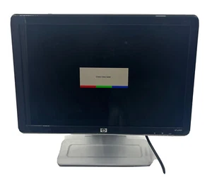 HP w1907 Widescreen LCD Monitor 19" DVI VGA Built-in Speakers 435820-101 RK283A - Picture 1 of 12