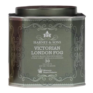 Harney & Sons Victorian London Fog Tea | 30 Sachets Historic Royal Palaces - Picture 1 of 5
