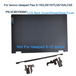 NEU LCD Rückseite Abdeckung Scharnier Abdeckung für Lenovo Ideapad Flex 5-15IIL05 15ITL05 15ALC05 - Bild 1 von 15