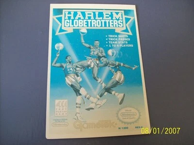 Карта HARLEM GLOBETROTTERS NES 8 бит Nintendo Vidpro - Изображение 1 из 2