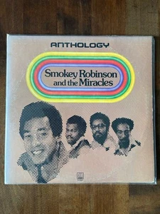 SMOKEY ROBINSON - Anthology 1973 UK ORIGINAL 3 X G/FOLD LP. Ex Cond - Picture 1 of 4