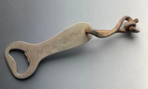 Vintage HILTON HOTELS Church Key Steel BOTTLE OPENER - Picture 1 of 2