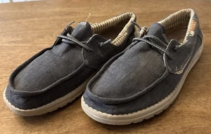 Hey Dude scarpe casual da uomo gallesi chambray blu mare taglia 12 - Foto 1 di 7