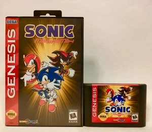 Sonic Megamix for Sega Genesis/Mega Drive - Picture 1 of 2