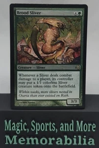 MTG Brood Sliver Premium Deck Slivers Rare 22/41 Magic The Gathering LP - Picture 1 of 2