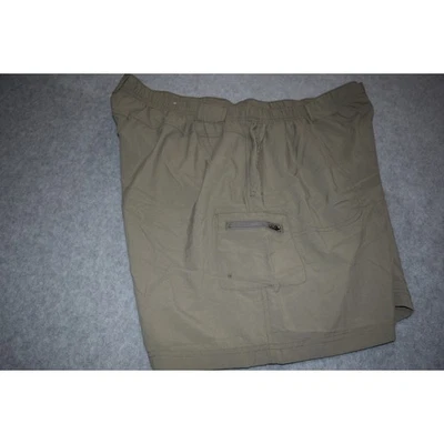 Columbia Cargo Shorts Womens Size 2X Plus Performance Tan Hiking Cotton Nylon  - Image 1 of 4