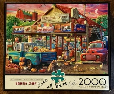 Rompecabezas Buffalo 2000 piezas Brown's General Store Emporium  Foto 1 de 4