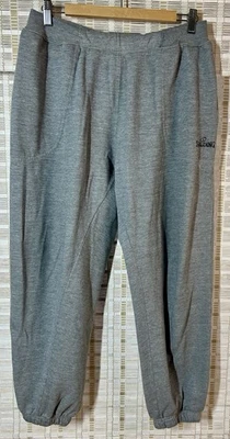 Men’s Spalding Sweatpants Size XL Gray Elastic Waist & Ankles - Image 1 of 4