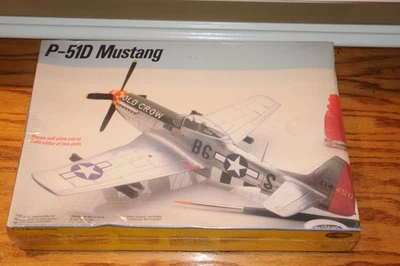 Testor P-51D Mustang Plastic Model Kit 1:48 Scale #590 New Old Stock Model Kit** - Image 1 of 4