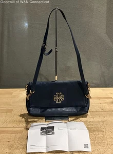 Tory Burch Women Navy Purse - Picture 1 of 7