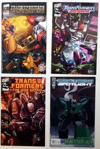 Transformers Lot 4 #Micromasters 1, Armada 2, War 2, Hardead 1 B IDW Comics - Picture 1 of 1