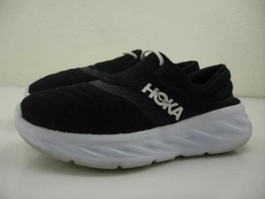 Zapatos sin cordones para mujer 8 B M Hoka One One Ora Recovery 2 1119398-BWHT negros blancos - Imagen 1 de 13