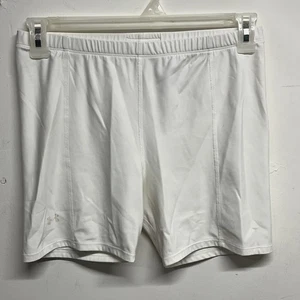 Under Armour Shorts Spandex Damen XL weiß Kompression sportlich Logo Training - Bild 1 von 6