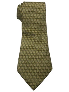 Salvatore Ferragamo Herren Seidenkrawatte grün 59 x 3,5 Zoll - Bild 1 von 4