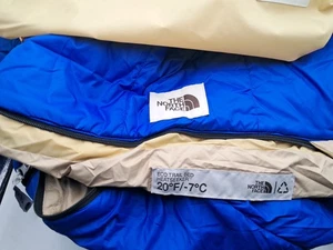 THE NORTH FACE Sleeping Bag Eco Trail Bed Heatseeker NBR42002 Blue Used - EUC - Picture 1 of 20