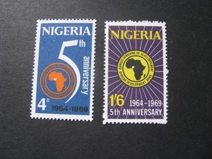 Set francobolli Nigeria Scott # 228-229 mai usati... spedizione internazionale gratuita! - Foto 1 di 4