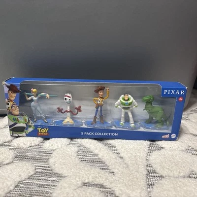 Disney Toy Story 4 - Colección Pack de 5 Buzz, Woody, Rex, Bo Peep, Forky Foto 1 de 3