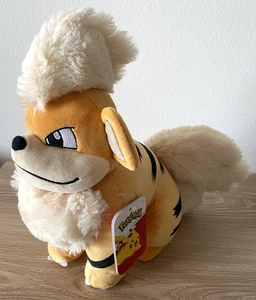 Peluche Pokemon 12 pollici nuovo con etichette - Growlithe growlie Caninos Fukano center - Foto 1 di 5