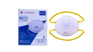 P2V Valved Face Mask (ARP70V | AP2V) (Box of 10) - Picture 1 of 5