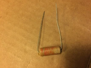 NOS Vintage Good-All Kondensator 0,047 UF 100 V weiß geformter Gitarrenton 1958 (Stck.) - Bild 1 von 8