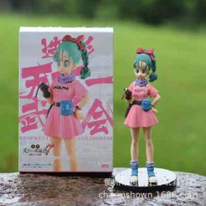 NEW Dragon Ball Z Figure Anime Bulma 17CM PVC Figure Toys Brinquedos Doll - Picture 1 of 24