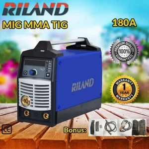 RILAND Multiprocess200 4IN1 MIG MMA MIG TIG Welding Machine Gas/Gasless Portabl - Picture 1 of 8