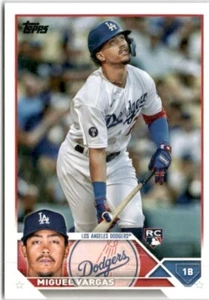 2023 Topps #163 Miguel Vargas - Picture 1 of 2