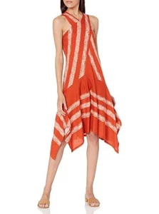 NEU MIT ETIKETT BCBG MAXAZRIA ADA NECKHOLDERKLEID MIT ÜBERKREUZTEM AUSSCHNITT ASYMMETRISCHER SAUM GRÖSSE XXS $ 250 - Bild 1 von 7