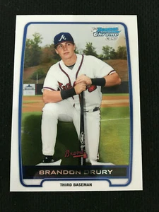 !!! BRANDON DRURY BOWMAN CHROME BASEBALL ROOKIE CARD $$ - Picture 1 of 1