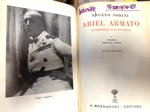 1934 ANGELO SODINI - ARIEL ARMATO VITA DI GABRIELE D'ANNUNZIO - MONDADORI - Picture 1 of 1