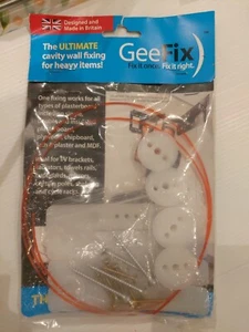 GeeFix Gipskarton Hohlwandbefestigungen Wandanker Schwerlast 4er Pack - Bild 1 von 8