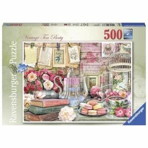 Ravensburger - Vintage Tea Party Jigsaw Puzzle 500pc - Picture 1 of 2