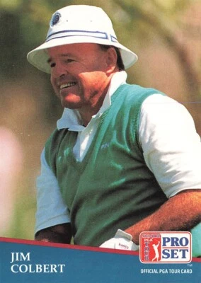 1991 Pro Set Golf Card #208 Jim Colbert - Image 1 of 2