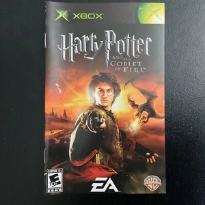 Harry Potter und der Feuerkelch Microsoft XBOX nur Bedienungsanleitung - Bild 1 von 6