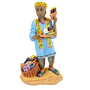The International Santa Claus Collection Kwanzaa Africa Figur 1994 4,5" - Bild 1 von 10