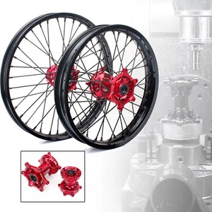 21"+18" Cerchi Ruota per Honda CRF450R CRF250R 14-25 CRF250RX 19-25 CRF450RX 17+ - Foto 1 di 5