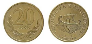 Albania Coin 20 Leke, 2020. UNC - Bild 1 von 1
