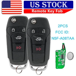 2 For 2019 - 2022 FORD TRANSIT CONNECT REMOTE FLIP KEY FOB N5F-A08TAA 164-R8236 - Foto 1 di 7