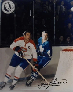 JEAN  BELIVEAU  AUTOGRAPHED  8X10  MONTREAL  CANADIENS  COMES WITH COA - Picture 1 of 1