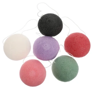 6 Pcs Konjac Sponge Face Gentle Facial Sponges for Cleansing Baby - Picture 1 of 12