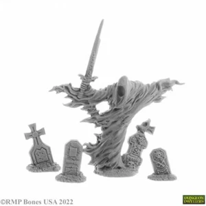 Reaper Miniatures 07034 GRAVE WRAITH Bones USA Plastic Mini D&D - Picture 1 of 3