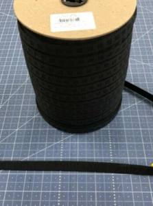Conrad Jarvis ~ 1/2" Black Non Roll Elastic ~ per 10 yards - Picture 1 of 1
