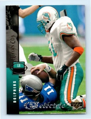 1994 Upper Deck Electric Silver Bryan Cox Miami Dolphins #226 - Image 1 of 2