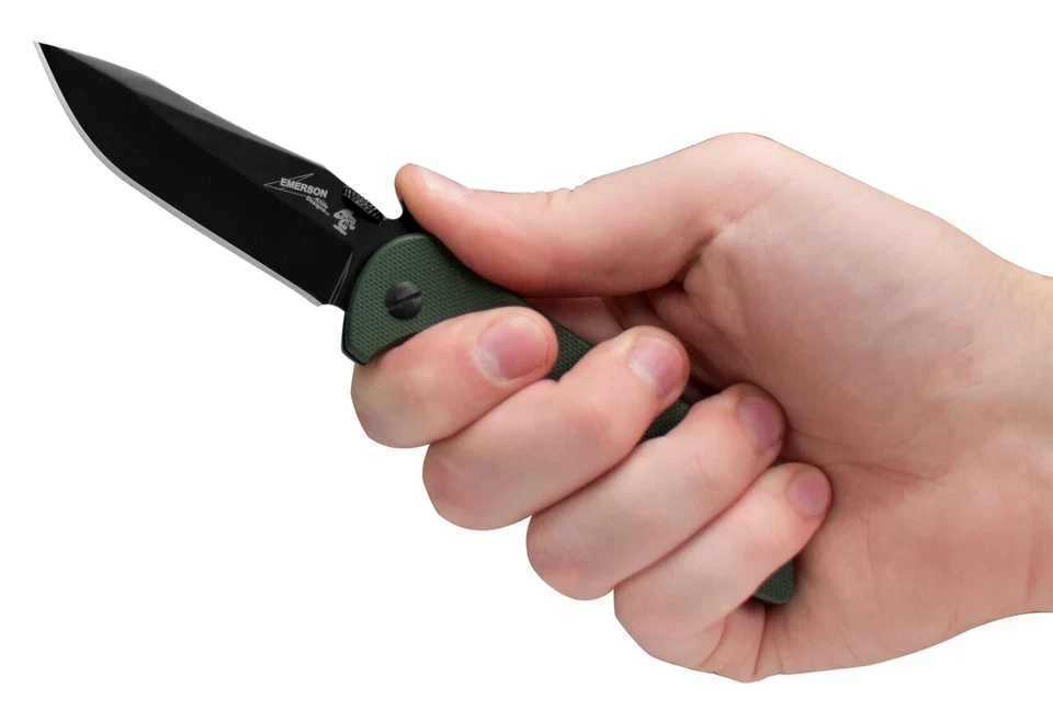 Cuchillo Plegable Kershaw Emerson CQC-5K 3" Punto de Caída Borde Liso Foto 1 de 1