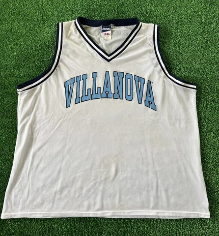 Vintage 90s Villanova Wildcats University NCAA Basketball Jersey Bike XXL USA Cover