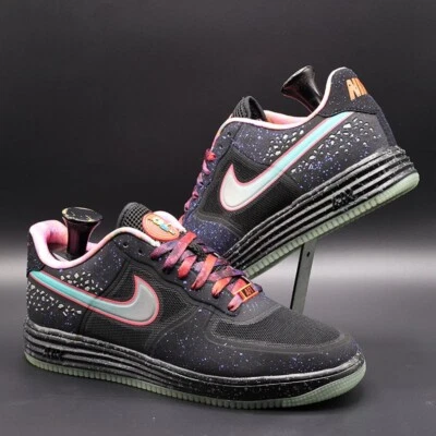 Nike Lunar Force 1 Fuse Area 72 Hombre Talla 10.5 Reflectante Personalizado 596727-001 Foto 1 de 4