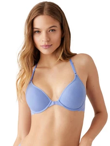 b.tempt'd by Wacoal 953219 b.tempt'd Inspired Eyelet Front Close T-Shirt Bra - Picture 1 of 21